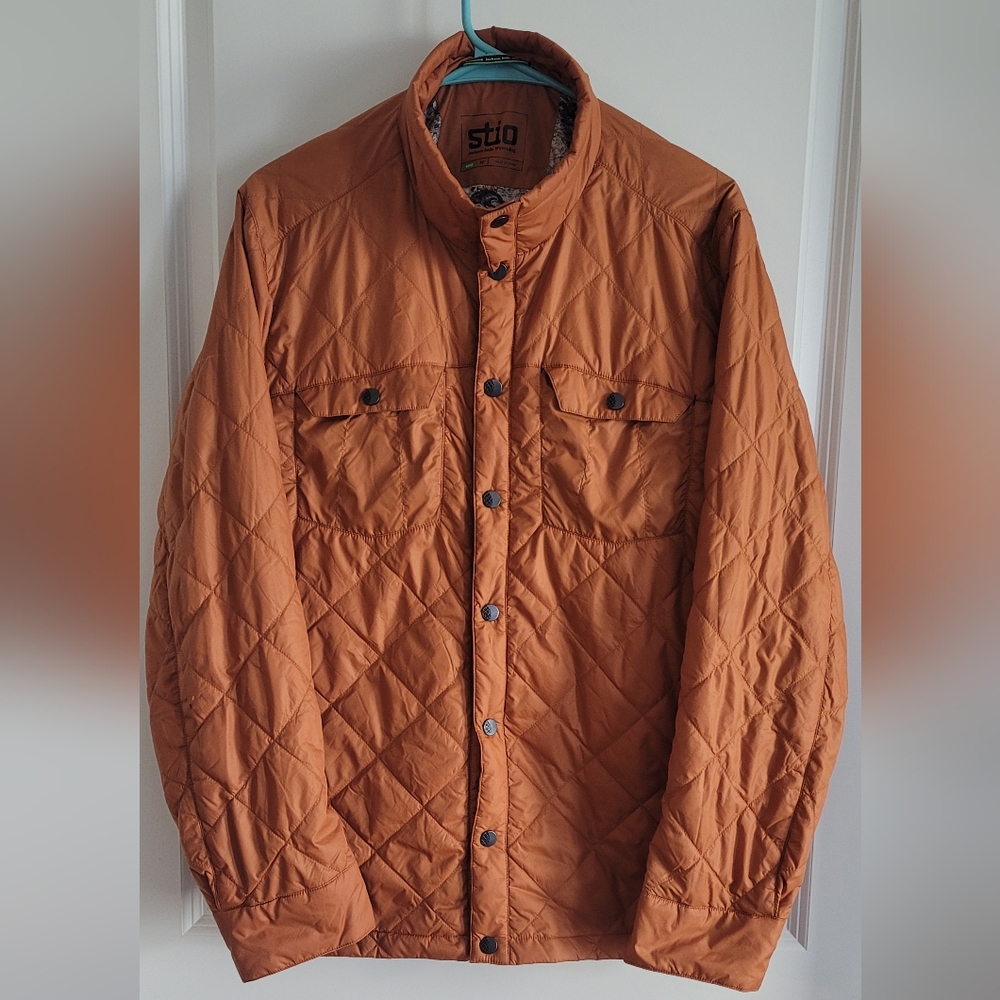 STIO Men's Skycrest Insulated Snap Shirt.